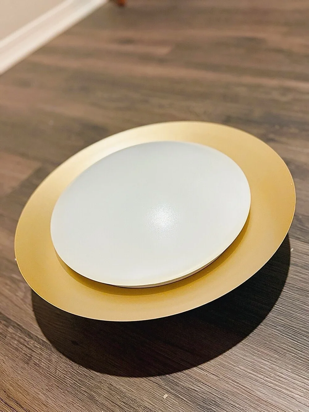 GX3082-BG40-DIM ZUYURT LED Ceiling Light 5CCT Dimmable Black Gold 15.75